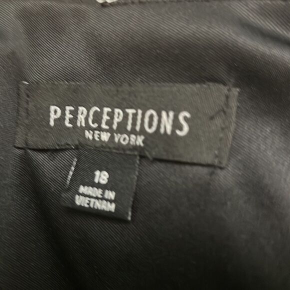 PERCEPTIONS NEWYORK POLKA DOT‎ DRESS SIZE 18 - Picture 6 of 7